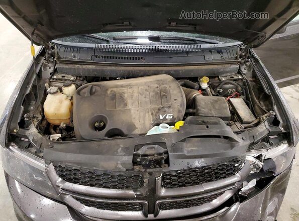 3C4PDDEG4GT117237 2016 DODGE JOURNEY Gray Vista del compartimento del motor
