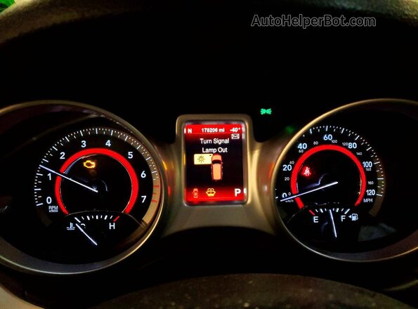 3C4PDDEG4GT117237 2016 DODGE JOURNEY Gray Vista del cuadro de instrumentos