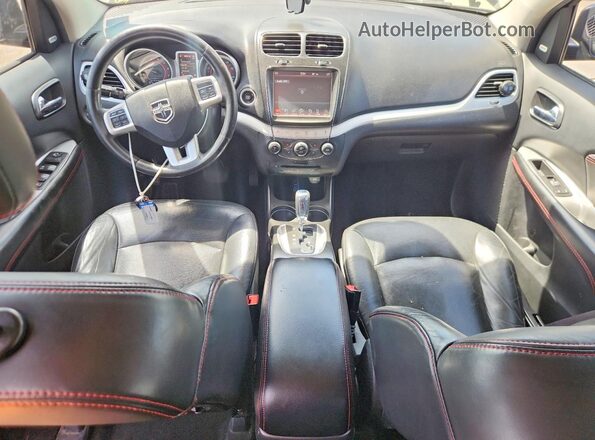 3C4PDDEG4HT515193 2017 DODGE JOURNEY Black Առջևի վահանակի տեսք