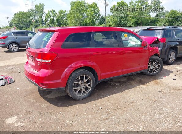 3C4PDDEG4HT564961 2017 DODGE JOURNEY Red Tył prawy