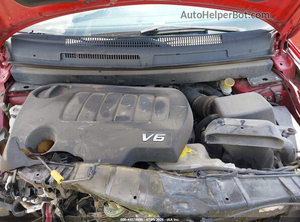 3C4PDDEG4HT564961 2017 DODGE JOURNEY Red Widok z tyłu