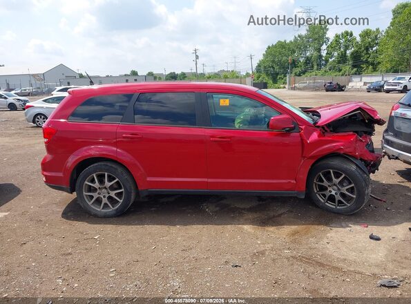 3C4PDDEG4HT564961 2017 DODGE JOURNEY Red Widok wnętrza 360 stopni