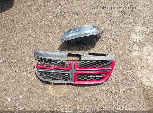3C4PDDEG4HT564961 2017 DODGE JOURNEY Red Widok zestawu wskaźników