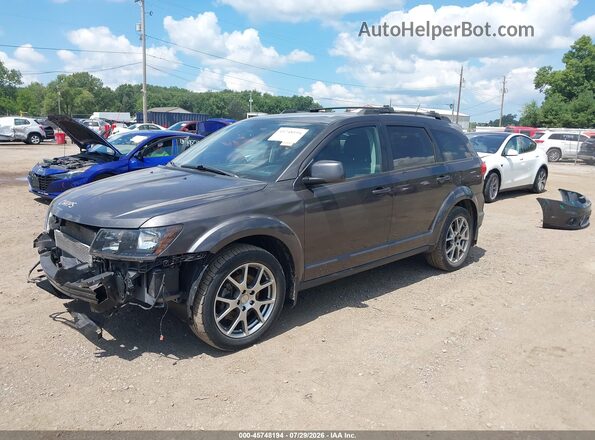 3C4PDDEG4HT578634 2017 DODGE JOURNEY Gray Front left