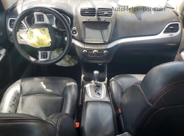3C4PDDEG5HT588282 2017 DODGE JOURNEY White Widok deski rozdzielczej