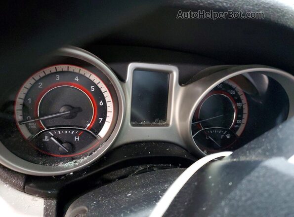 3C4PDDEG5HT610300 2017 DODGE JOURNEY White Սարքավորումների վահանակի տեսք