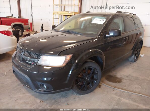 3C4PDDEG5JT463482 2018 DODGE JOURNEY Black Front left