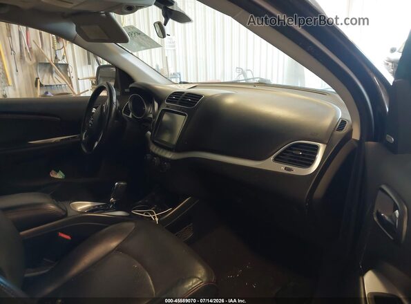 3C4PDDEG5JT463482 2018 DODGE JOURNEY Black Front interior view