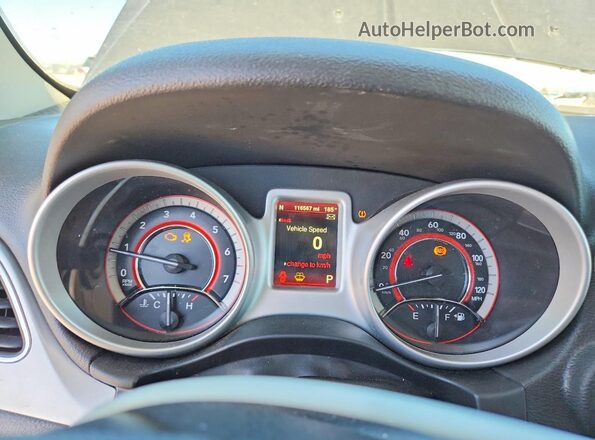 3C4PDDEG6GT244345 2016 DODGE JOURNEY Gray Սարքավորումների վահանակի տեսք