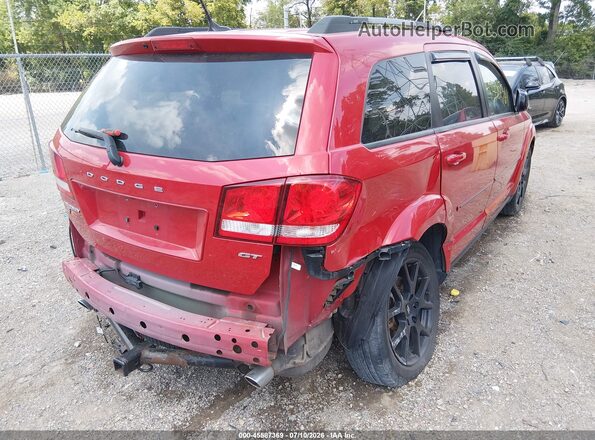 3C4PDDEG6JT277756 2018 DODGE JOURNEY Red Widok z przodu