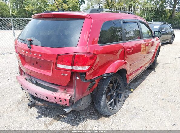 3C4PDDEG6JT277756 2018 DODGE JOURNEY Red Tył prawy