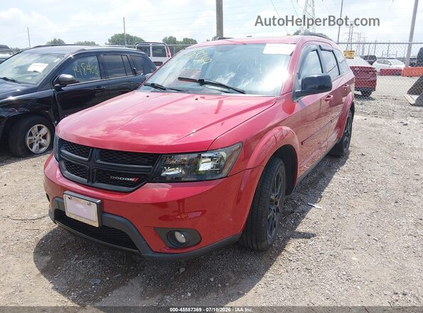 3C4PDDEG6JT277756 2018 DODGE JOURNEY Red Przód lewy