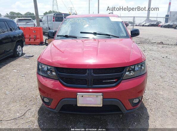 3C4PDDEG6JT277756 2018 DODGE JOURNEY Red Widok wnętrza z tyłu