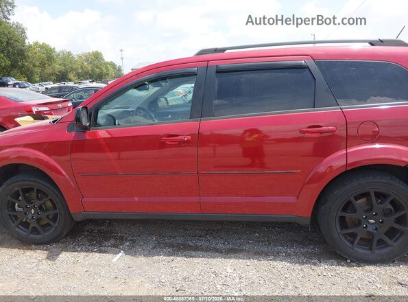 3C4PDDEG6JT277756 2018 DODGE JOURNEY Red 