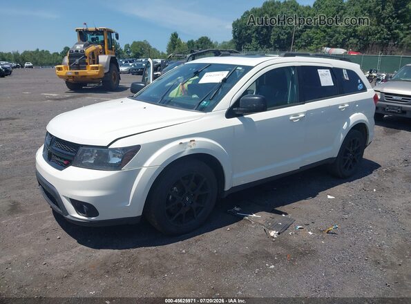3C4PDDEG6JT320041 2018 DODGE JOURNEY White Vista tres cuartos delantera izquierda