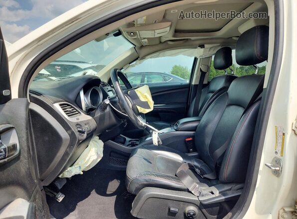 3C4PDDEG6JT390171 2018 DODGE JOURNEY White Widok wnętrza z przodu