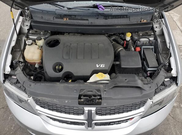 3C4PDDEG7GT142875 2016 DODGE JOURNEY Серебряный Вид подкапотного пространства