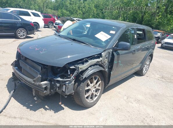 3C4PDDEG7HT648949 2017 DODGE JOURNEY Gray Vista tres cuartos delantera izquierda