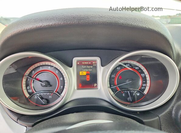 3C4PDDEG8HT608704 2017 DODGE JOURNEY White Սարքավորումների վահանակի տեսք