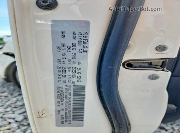3C4PDDEG8HT608704 2017 DODGE JOURNEY White VIN կոդի պիտակի տեսք