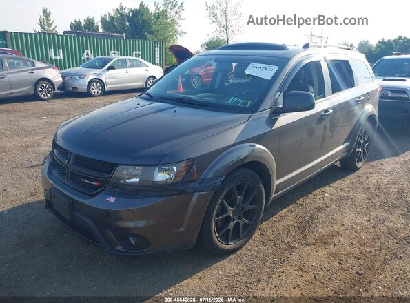 3C4PDDEG8HT623736 2017 DODGE JOURNEY Черный Передняя левая четверть
