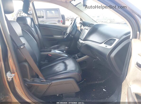 3C4PDDEG8HT623736 2017 DODGE JOURNEY Черный Вид салона спереди
