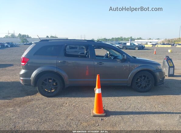 3C4PDDEG8HT623736 2017 DODGE JOURNEY Черный Вид задней части салона