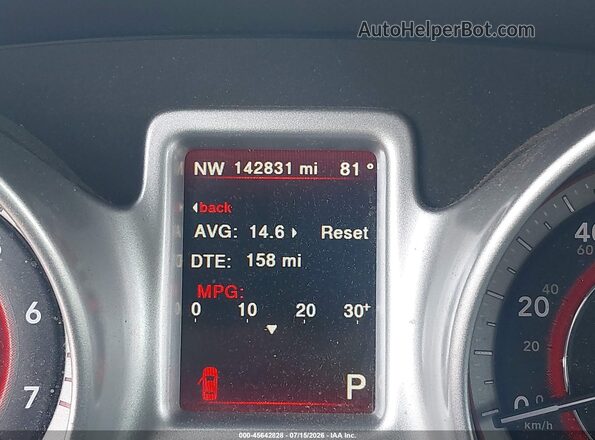 3C4PDDEG8HT623736 2017 DODGE JOURNEY Черный 