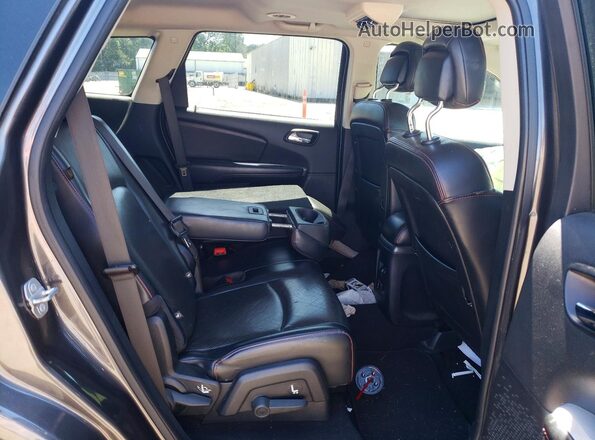 3C4PDDEG8JT388969 2018 DODGE JOURNEY Charcoal უკანა სალონის ხედი