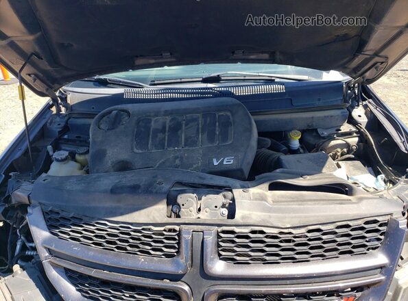 3C4PDDEG8JT388969 2018 DODGE JOURNEY Charcoal ძრავის განყოფილების ხედი