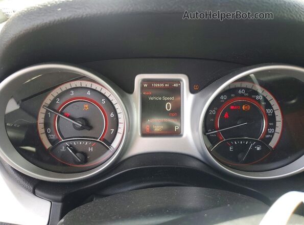3C4PDDEG8KT738957 2019 DODGE JOURNEY Silver Widok zestawu wskaźników