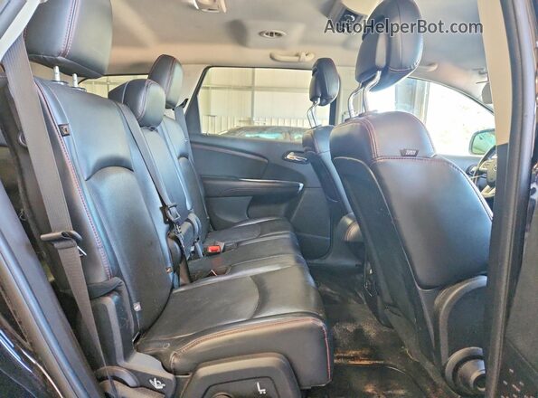 3C4PDDEG9HT567418 2017 DODGE JOURNEY Черный Вид задней части салона