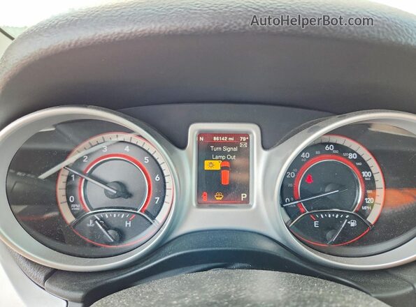 3C4PDDEG9HT595977 2017 DODGE JOURNEY Red Vista del cuadro de instrumentos