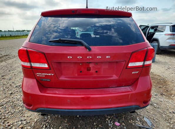 3C4PDDEG9HT595977 2017 DODGE JOURNEY Red Vista trasera