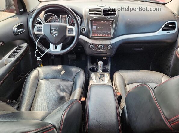 3C4PDDEG9HT595977 2017 DODGE JOURNEY Red Vista del salpicadero
