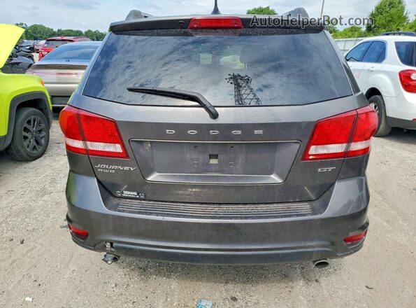 3C4PDDEG9HT608937 2017 DODGE JOURNEY Gray უკანა ხედი