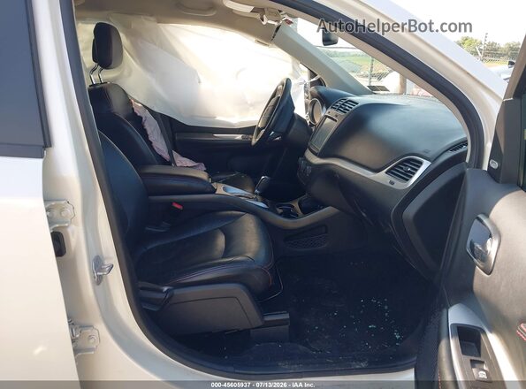 3C4PDDEG9JT296639 2018 DODGE JOURNEY Белый Вид салона спереди