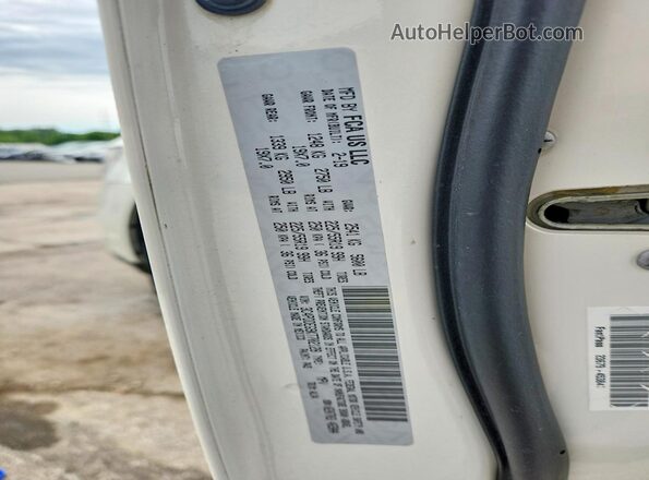 3C4PDDEG9KT702128 2019 DODGE JOURNEY White Widok naklejki z numerem VIN