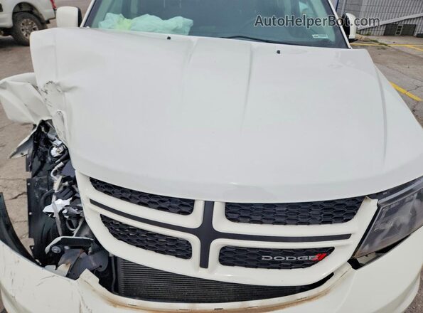 3C4PDDEG9KT702128 2019 DODGE JOURNEY White Widok komory silnika