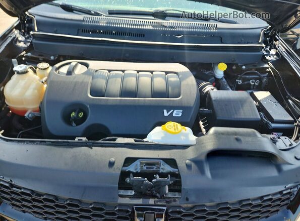 3C4PDDEG9KT846293 2019 DODGE JOURNEY Black ძრავის განყოფილების ხედი