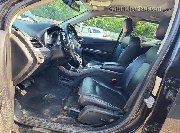 3C4PDDEG9KT846293 2019 DODGE JOURNEY Black წინა სალონის ხედი