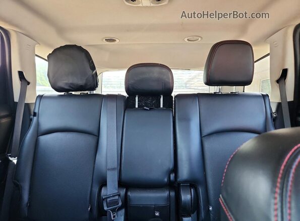 3C4PDDEG9KT846293 2019 DODGE JOURNEY Black უკანა სავარძლების ხედი