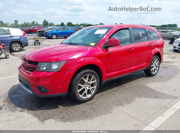 3C4PDDEGXGT244039 2016 DODGE JOURNEY Красный Передняя левая четверть