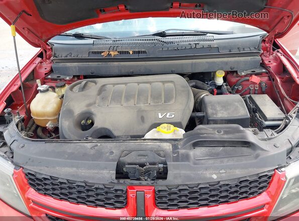3C4PDDEGXGT244039 2016 DODGE JOURNEY Красный Вид сзади