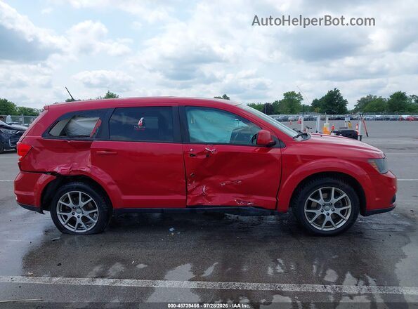 3C4PDDEGXGT244039 2016 DODGE JOURNEY Красный Вид задней части салона