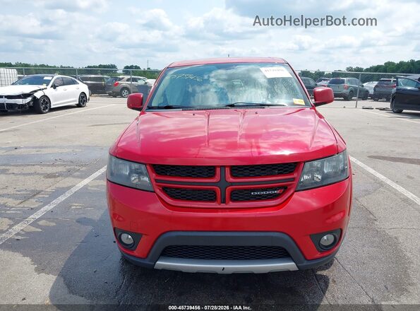 3C4PDDEGXGT244039 2016 DODGE JOURNEY Красный Вид щитка приборов