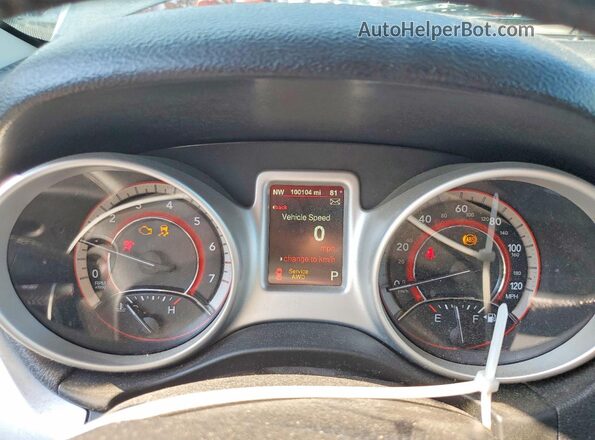 3C4PDDEGXGT245868 2016 DODGE JOURNEY Black Սարքավորումների վահանակի տեսք