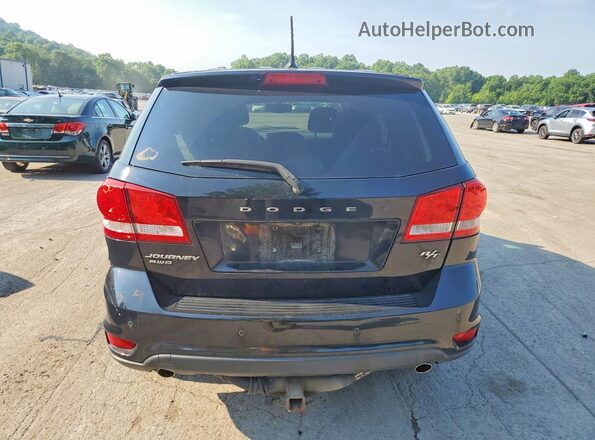 3C4PDDEGXGT245868 2016 DODGE JOURNEY Black Հետևի տեսք