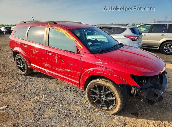 3C4PDDEGXJT319961 2018 DODGE JOURNEY Red Передня права чверть
