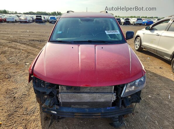 3C4PDDEGXJT319961 2018 DODGE JOURNEY Red Вид спереду